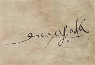 Signature of Christopher Columbus