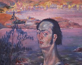 Dali, Autoportrait au cou de Raphaël