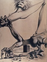Dalí, Etude pour la Prémonition de la Guerre Civile