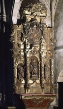 Chapel of the Nativity or Saint Roque, Retable