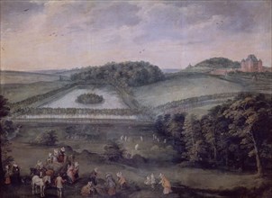 Momper et Jan Bruegel, Excursion champêtre d'Isabel Clara Eugenia
