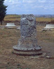 BASES DE COLUMNAS
CLUNIA, RUINAS ROMANAS
BURGOS

This image is not downloadable. Contact us for