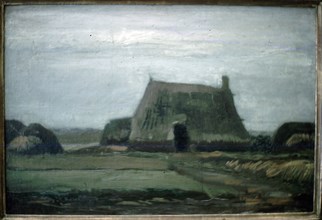 Van Gogh, Cottage house in peat bog