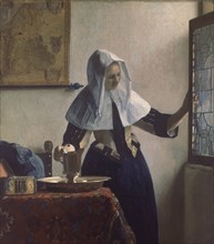 Vermeer, Young Woman with a Water Pitcher