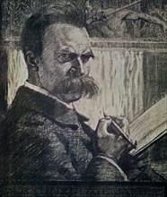 Baver, Portrait of Nietzsche