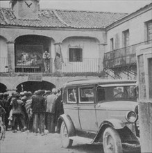 FOTOGRAFIA - EXPOSICION DE LOS CUADROS DEL MUSEO AMBULANTE 1926-34
PEDRAZA,