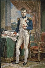 Napoléon en uniforme de colonel des grenadiers de la Garde