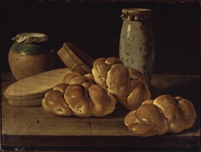MELENDEZ LUIS 1716/1780
BODEGON DE PAN - OLEO/LIENZO
MADRID, COLECCION HERNANI
MADRID