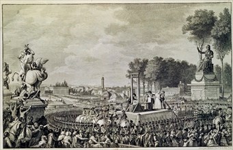 DECAPITACION DE MARIA ANTONIETA EL 16/OCTUBRE/1793