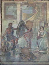 TETIS EN LA FRAGUA DE VULCANO( O POMPEYO) ARTE ROMANO
NAPOLES, MUSEO ARQUEOLOGICO