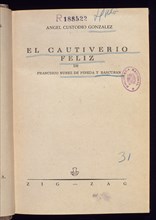 NUÑEZ DE PINEDA
EL CAUTIVERIO FELIZ   SIG HA-23143
MADRID, BIBLIOTECA NACIONAL H