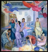 AGUIAR GARCIA JOSE 1898/1976
ALFOMBRA DE FLORES
SANTA CRUZ, MUSEO MUNICIPAL
TENERIFE
