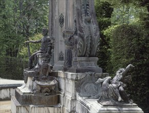Gonzalez Velázquez, Fountain of Hercules and Anteus