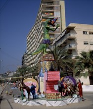 HOGUERAS PREPARADAS PARA LAS FIESTAS DE SAN JUAN
BENIDORM, EXTERIOR
ALICANTE