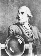 JOSEPH MONTGOLFIER (1740-1810) INVENTOR DEL GLOBO AEROSTATICO