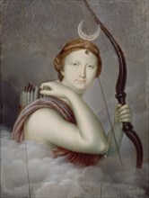 CRUZ Y RIOS LUIS DE 1776/1853
LA INFANTA LUISA CARLOTA-DIANA CAZADORA  (1834)
MADRID, COLECCION