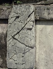 Stèle gravée découverte à Palenque