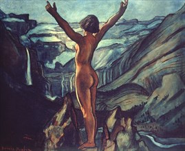 PICABIA FRANCIS 1879-1953
MUJER DESNUDA CON FONDO DE VALLE