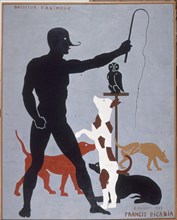 PICABIA FRANCIS 1879-1953
DOMADOR DE ANIMALES (5 JULIO 1937)