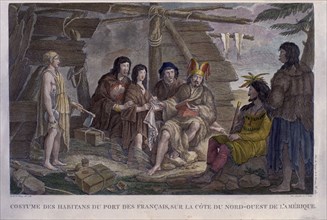 VANCY DUQUE DE
TRAJES DE LOS HABITANTES DEL PUERTO DE LOS FRANCESES (1786)