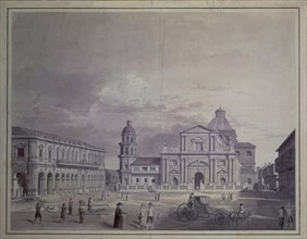 BRAMBILLA FRANCISCO
PLAZA Y CATEDRAL DE MANILA (SIGLO XVIII)
MADRID, MUSEO NAVAL
MADRID