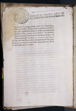 DECRETO DE NUEVA PLANTA DE FELIPE V - 18/10/1707
MADRID, ARCHIVO HISTORICO