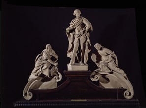 VERGARA IGNACIO 1715/1776
CARLOS III ENTRE DOS VIRTUDES
VALENCIA, MUSEO BELLAS ARTES - COLEGIO