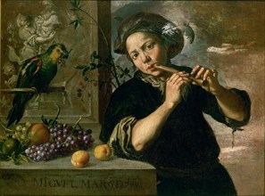 MARCH MIGUEL 1633/1670
EL OIDO O LA ALEGORIA DEL OTOÑO S XVII
VALENCIA, MUSEO BELLAS ARTES -