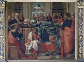 LLANOS Y YANEZ
RETABLO MAYOR - MUERTE Y ASUNCION VIRGEN
VALENCIA, CATEDRAL
VALENCIA