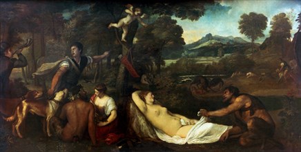 TIZIANO 1485/1576
VENUS DEL PARDO
PARIS, MUSEO LOUVRE-INTERIOR
FRANCIA