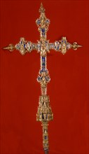 CRUZ PROCESIONAL GOTICA (1397) REVERSO
SAN MATEO, IGLESIA PARROQUIAL
CASTELLON

This image is
