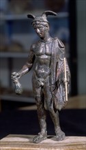 MERCURIO-BRONCE ROMANO DE L'ALTER DE CHILCHES
BURRIANA, MUSEO MUNICIPAL
CASTELLON

This image