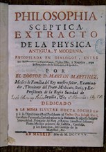 MARTINEZ MARTIN 1684/1734
FILOSOFIA ASCETICA(1730)
MADRID, BIBLIOTECA NACIONAL