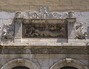 IGLESIA PORTADA RENACENTISTA   (DETALLE SUPERIOR)
OLLERIA, EXTERIOR
VALENCIA

This image is not