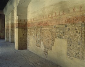 CLAUSTRO MUDEJAR - PINTURAS DEL SG XV
SANTIPONCE, MONASTERIO DE SAN ISIDORO DEL CAMPO
SEVILLA