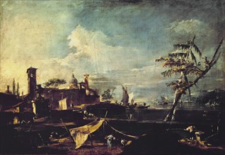 GUARDI FRANCESCO 1712/93
PINTURA - PUERTO
MADRID, COLECCION VAREZ FISA
MADRID