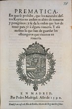 PRAGMATICA DE FELIPE II 1590 - PAG 78
MADRID, ARCHIVO HISTORICO NACIONAL
MADRID

This image is
