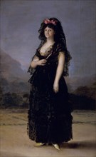 Goya, Marie-Lousie avec mantille noire