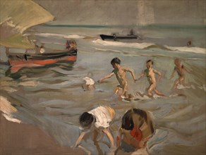 Sorolla, Children on the Beach