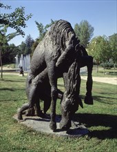 FENOSA FLORENSA APEL
ESCULTURA EN EL JARDIN - ORLANDO FURIOSO -1952-
MADRID, ANTIGUO MUSEO