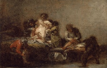 Goya, Blessés dans un hôpital