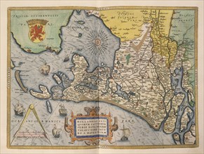 ORTELIUS ABRAHAM 1527/98
MAPA DE HOLANDA
MADRID, SERVICIO GEOGRAFICO EJERCITO
MADRID