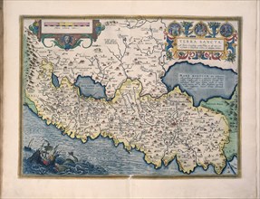 ORTELIUS ABRAHAM 1527/98
MAPA DE TIERRA SANTA-THEATRUM ORBIS TERRARUM
MADRID, SERVICIO GEOGRAFICO