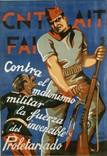 Muro, CNT AIT FAI: Against Military Authoritarianism, the Invincible Power of the Proletariat