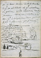 Goya, Lettre autographiée à Martin Zapater
