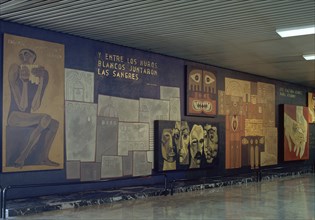 GUAYASAMIN 1919/99
MURAL
BARAJAS, AEROPUERTO
MADRID

This image is not downloadable. Contact