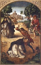 Berruguete, Mort de saint Pierre martyr