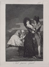 Goya, Caprice 5: Qui se ressemble s'assemble