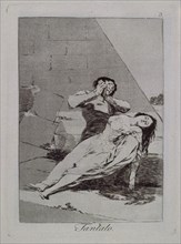 Goya, Capricho no. 9: Tantalus