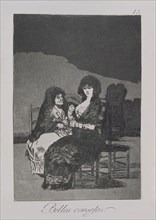 Goya, Caprice 15: Belles paroles
